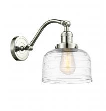  515-1W-PN-G713 - Bell - 1 Light - 8 inch - Polished Nickel - Sconce