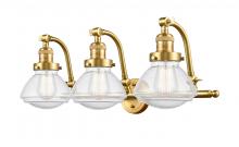  515-3W-SG-G324 - Olean - 3 Light - 29 inch - Satin Gold - Bath Vanity Light