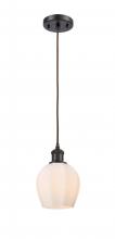  516-1P-OB-G461-6 - Norfolk - 1 Light - 6 inch - Oil Rubbed Bronze - Cord hung - Mini Pendant