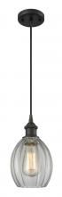  516-1P-OB-G82 - Eaton - 1 Light - 6 inch - Oil Rubbed Bronze - Cord hung - Mini Pendant