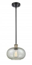  516-1S-BAB-G249 - Gorham - 1 Light - 10 inch - Black Antique Brass - Mini Pendant