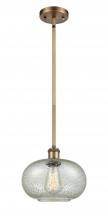  516-1S-BB-G249 - Gorham - 1 Light - 10 inch - Brushed Brass - Mini Pendant