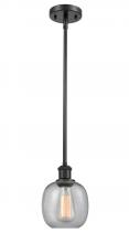  516-1S-BK-G104 - Belfast - 1 Light - 6 inch - Matte Black - Mini Pendant