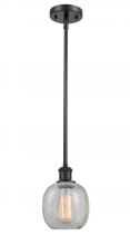  516-1S-BK-G105 - Belfast - 1 Light - 6 inch - Matte Black - Mini Pendant