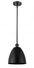  516-1S-BK-MBD-9-BK - Bristol - 1 Light - 9 inch - Matte Black - Pendant