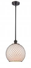 Innovations Lighting 516-1S-OB-G121-10CBK - Farmhouse Chicken Wire - 1 Light - 10 inch - Oil Rubbed Bronze - Mini Pendant