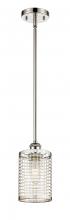  516-1S-PN-M18-PN - Nestbrook - 1 Light - 5 inch - Polished Nickel - Mini Pendant