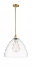  516-1S-SG-GBD-162 - Bristol - 1 Light - 16 inch - Satin Gold - Pendant