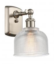  516-1W-SN-G412 - Dayton - 1 Light - 6 inch - Brushed Satin Nickel - Sconce