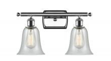  516-2W-PC-G2812 - Hanover - 2 Light - 16 inch - Polished Chrome - Bath Vanity Light