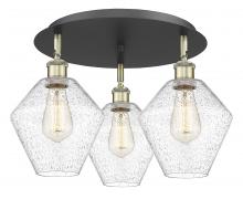  516-3C-BAB-G654-8 - Cindyrella - 3 Light - 20 inch - Black Antique Brass - Flush Mount