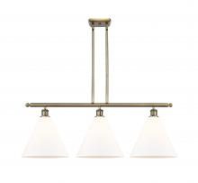  516-3I-AB-GBC-121 - Berkshire - 3 Light - 39 inch - Antique Brass - Cord hung - Island Light