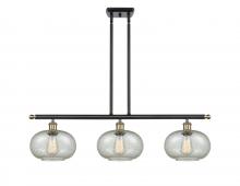  516-3I-BAB-G249 - Gorham - 3 Light - 36 inch - Black Antique Brass - Cord hung - Island Light