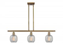  516-3I-BB-G105 - Belfast - 3 Light - 36 inch - Brushed Brass - Cord hung - Island Light