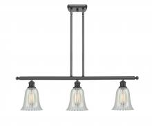  516-3I-BK-G2811 - Hanover - 3 Light - 36 inch - Matte Black - Cord hung - Island Light