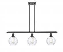  516-3I-BK-G362 - Waverly - 3 Light - 36 inch - Matte Black - Cord hung - Island Light