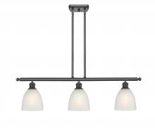  516-3I-BK-G381 - Castile - 3 Light - 36 inch - Matte Black - Cord hung - Island Light