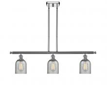  516-3I-PC-G257 - Caledonia - 3 Light - 36 inch - Polished Chrome - Cord hung - Island Light