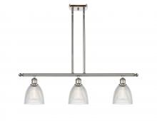  516-3I-PN-G382 - Castile - 3 Light - 36 inch - Polished Nickel - Cord hung - Island Light