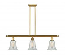  516-3I-SG-G2811 - Hanover - 3 Light - 36 inch - Satin Gold - Cord hung - Island Light