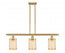  516-3I-SG-M18-SG - Nestbrook - 3 Light - 36 inch - Satin Gold - Multi Pendant