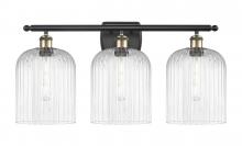 Innovations Lighting 516-3W-BAB-G559-8CL - Bridal Veil - 3 Light - 25 inch - Black Antique Brass - Bath Vanity Light
