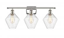  516-3W-PN-G654-8 - Cindyrella - 3 Light - 28 inch - Polished Nickel - Bath Vanity Light