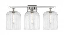 Innovations Lighting 516-3W-SN-G559-8CL - Bridal Veil - 3 Light - 25 inch - Brushed Satin Nickel - Bath Vanity Light