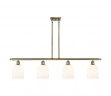  516-4I-AB-G558-6GWH - Bella - 4 Light - 48 inch - Antique Brass - Cord hung - Island Light