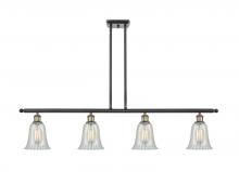  516-4I-BAB-G2811 - Hanover - 4 Light - 48 inch - Black Antique Brass - Cord hung - Island Light