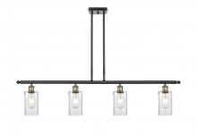  516-4I-BAB-G804 - Clymer - 4 Light - 48 inch - Black Antique Brass - Cord hung - Island Light