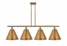  516-4I-BB-MBC-12-BB - Berkshire - 4 Light - 50 inch - Brushed Brass - Cord hung - Island Light