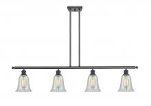  516-4I-BK-G2811 - Hanover - 4 Light - 48 inch - Matte Black - Cord hung - Island Light