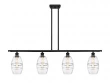  516-4I-BK-G557-6CL - Vaz - 4 Light - 48 inch - Matte Black - Cord hung - Island Light