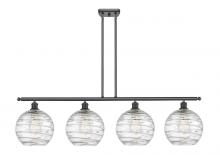 Innovations Lighting 516-4I-OB-G1213-10 - Athens Deco Swirl - 4 Light - 48 inch - Oil Rubbed Bronze - Cord hung - Island Light