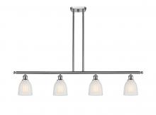  516-4I-SN-G441 - Brookfield - 4 Light - 48 inch - Brushed Satin Nickel - Cord hung - Island Light