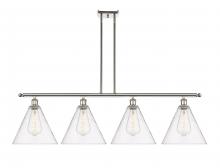  516-4I-SN-GBC-122 - Berkshire - 4 Light - 50 inch - Brushed Satin Nickel - Cord hung - Island Light