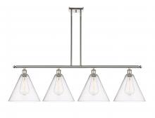  516-4I-SN-GBC-124 - Berkshire - 4 Light - 50 inch - Brushed Satin Nickel - Cord hung - Island Light