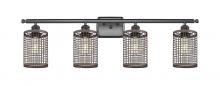  516-4W-OB-M18-OB - Nestbrook - 4 Light - 35 inch - Oil Rubbed Bronze - Bath Vanity Light