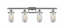  516-4W-PC-CE231-CL - Kingsbury - 4 Light - 34 inch - Polished Chrome - Bath Vanity Light