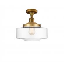  517-1CH-BB-G692-12 - Bridgeton - 1 Light - 12 inch - Brushed Brass - Semi-Flush Mount