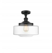  517-1CH-BK-G692-12 - Bridgeton - 1 Light - 12 inch - Matte Black - Semi-Flush Mount