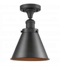  517-1CH-OB-M13-OB - Appalachian - 1 Light - 8 inch - Oil Rubbed Bronze - Semi-Flush Mount