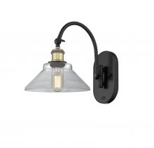  518-1W-BAB-G132 - Orwell - 1 Light - 8 inch - Black Antique Brass - Sconce