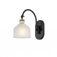  518-1W-BAB-G411 - Dayton - 1 Light - 6 inch - Black Antique Brass - Sconce