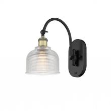  518-1W-BAB-G412 - Dayton - 1 Light - 6 inch - Black Antique Brass - Sconce