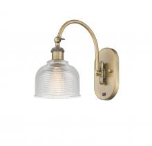  518-1W-BB-G412 - Dayton - 1 Light - 6 inch - Brushed Brass - Sconce