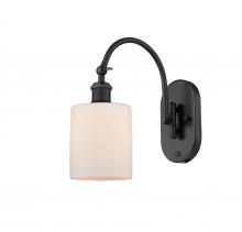  518-1W-BK-G111 - Cobbleskill - 1 Light - 5 inch - Matte Black - Sconce