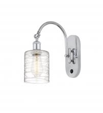  518-1W-PC-G1113 - Cobbleskill - 1 Light - 5 inch - Polished Chrome - Sconce