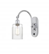  518-1W-PC-G342 - Hadley - 1 Light - 5 inch - Polished Chrome - Sconce